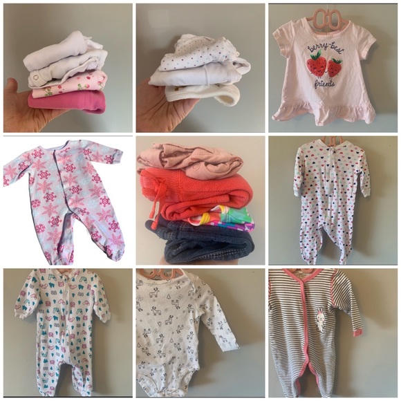 Carter's Other - BUNDLE DEAL 17 Pieces + Hangers Sz NB - 6 months